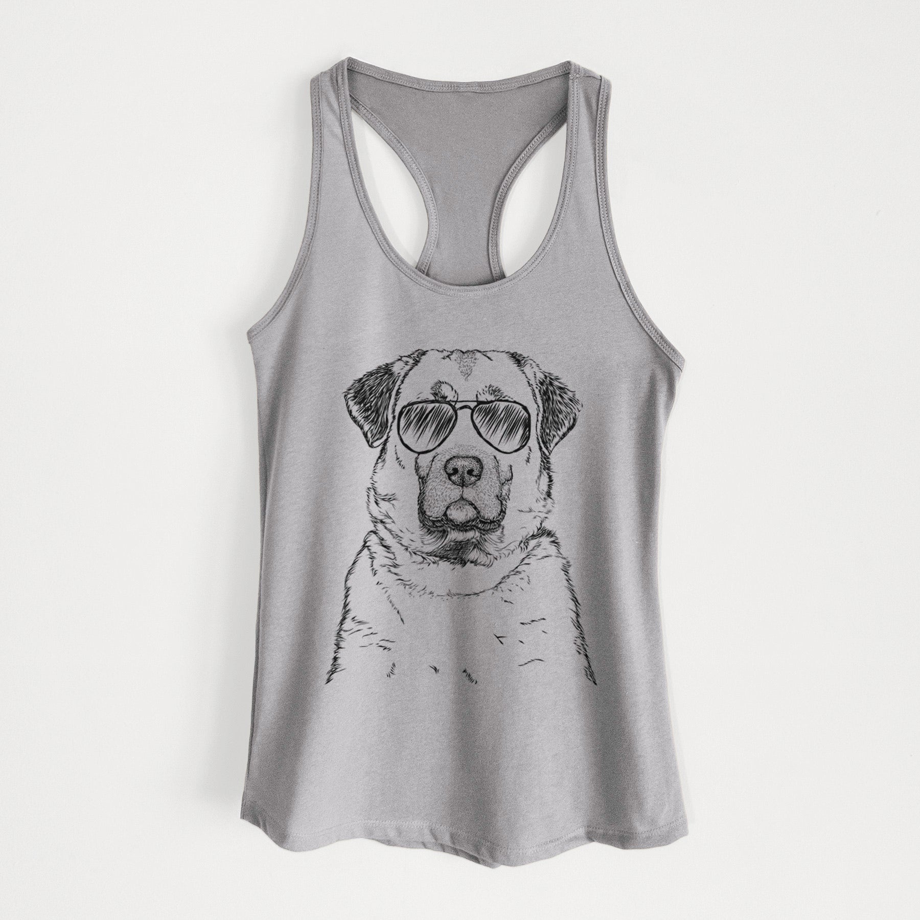 Loca the Anatolian Shepherd - Women's Racerback Tanktop