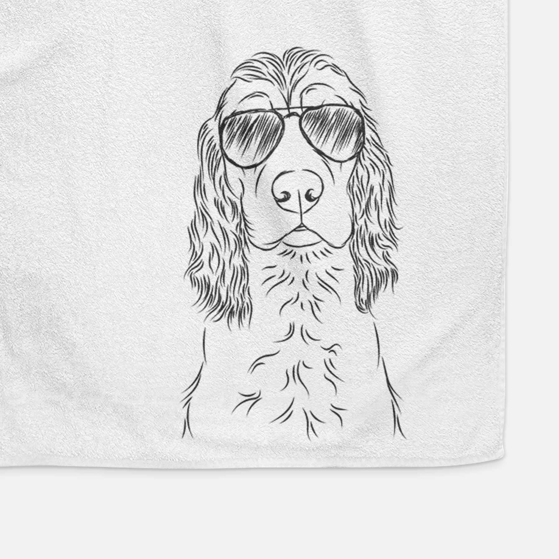 Logan the Cocker Spaniel Decorative Hand Towel