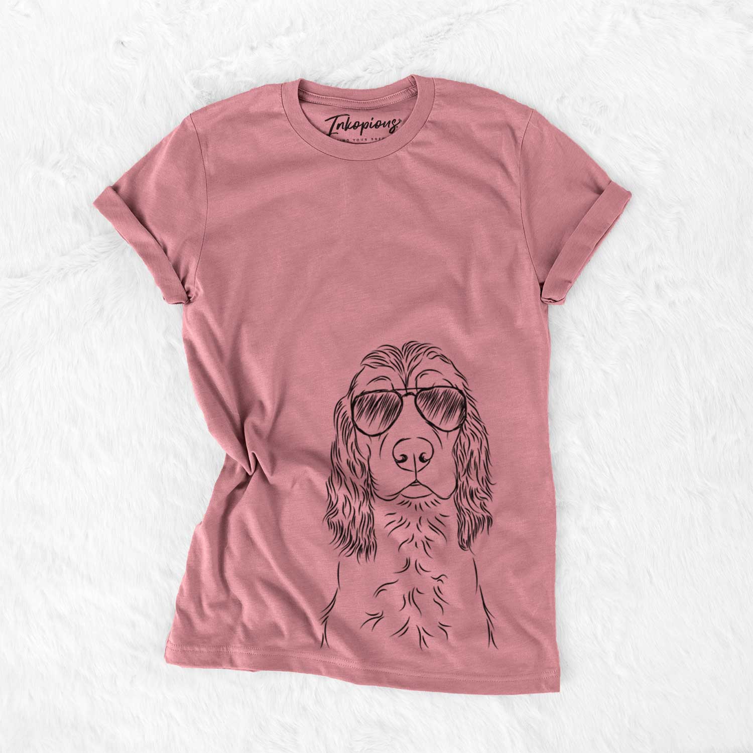 Aviator Logan the Cocker Spaniel - Unisex Crewneck