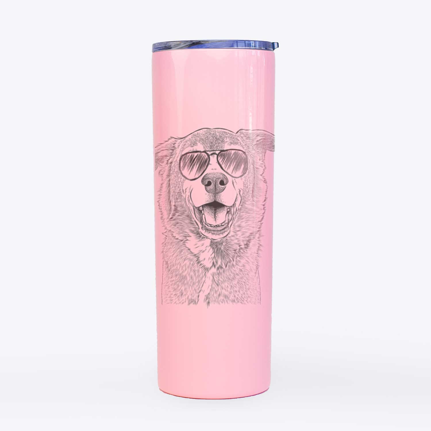 Logan the Rescue Mutt - 20oz Skinny Tumbler