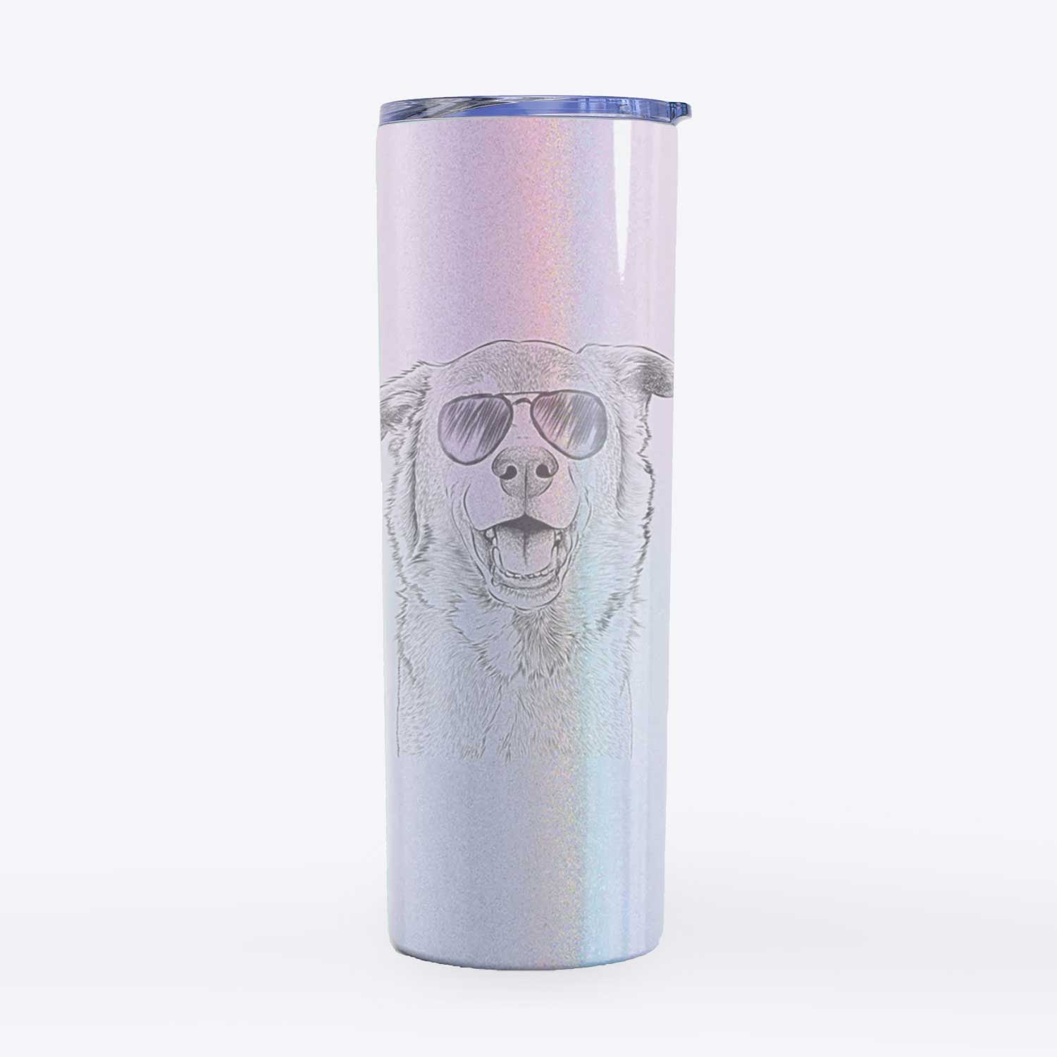 Logan the Rescue Mutt - 20oz Skinny Tumbler