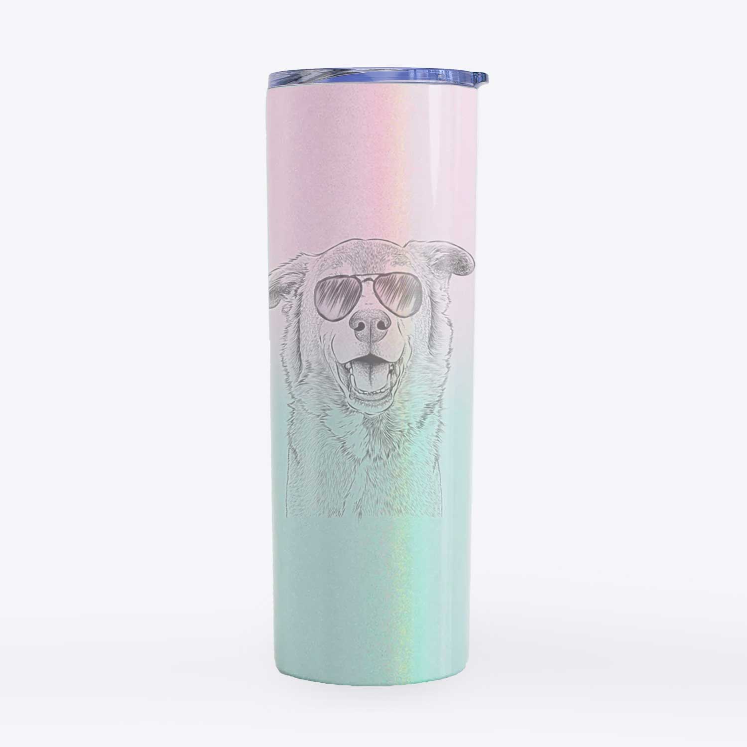 Logan the Rescue Mutt - 20oz Skinny Tumbler