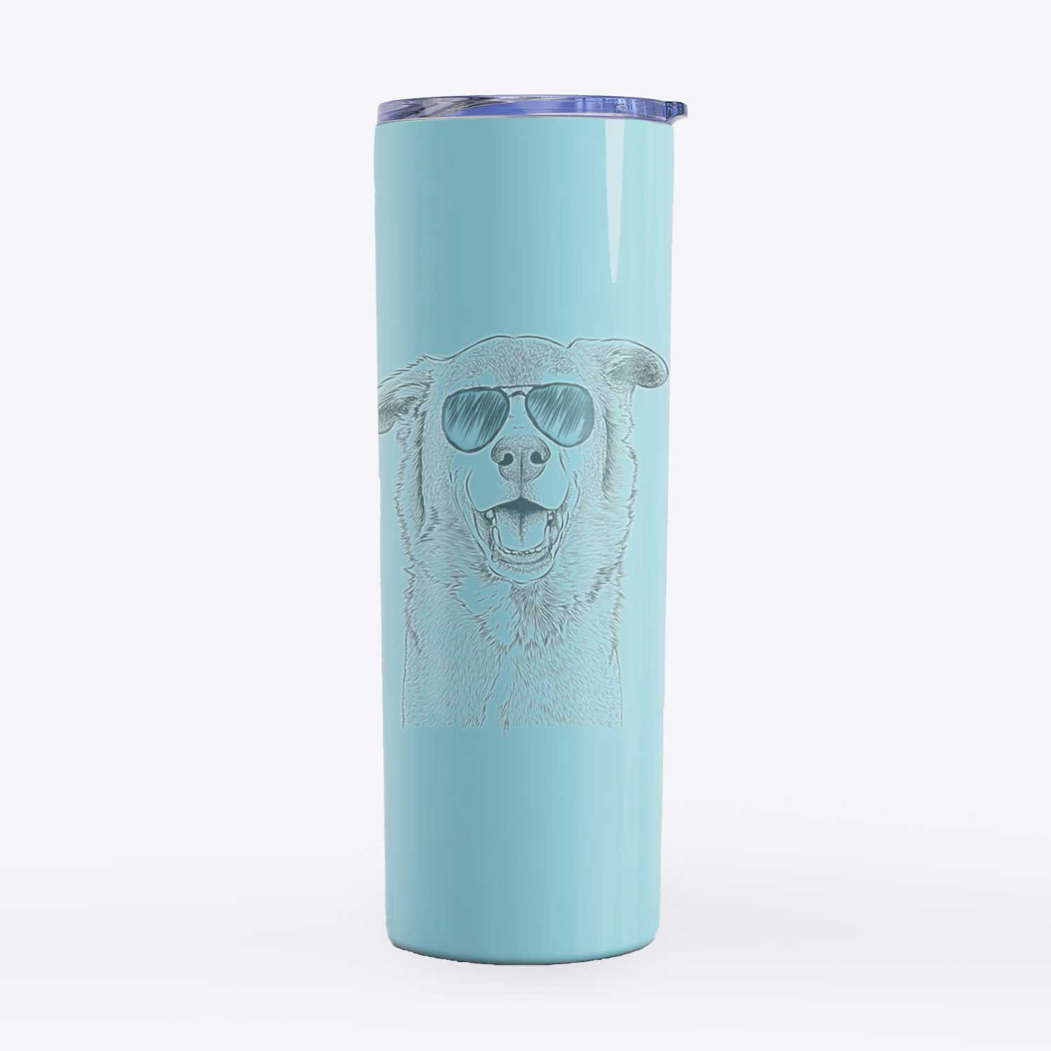 Logan the Rescue Mutt - 20oz Skinny Tumbler