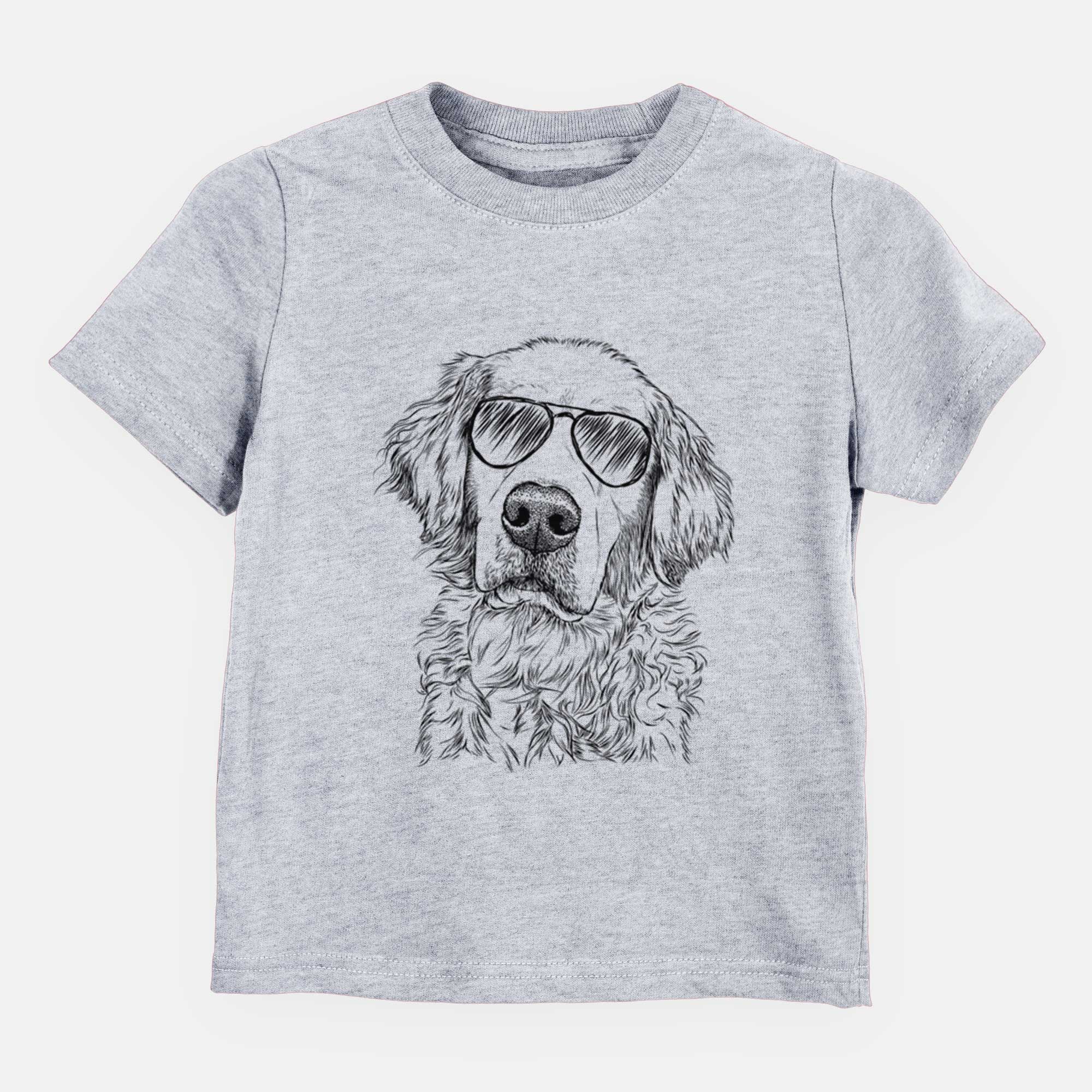 Aviator Loganator the Golden Retriever - Kids/Youth/Toddler Shirt