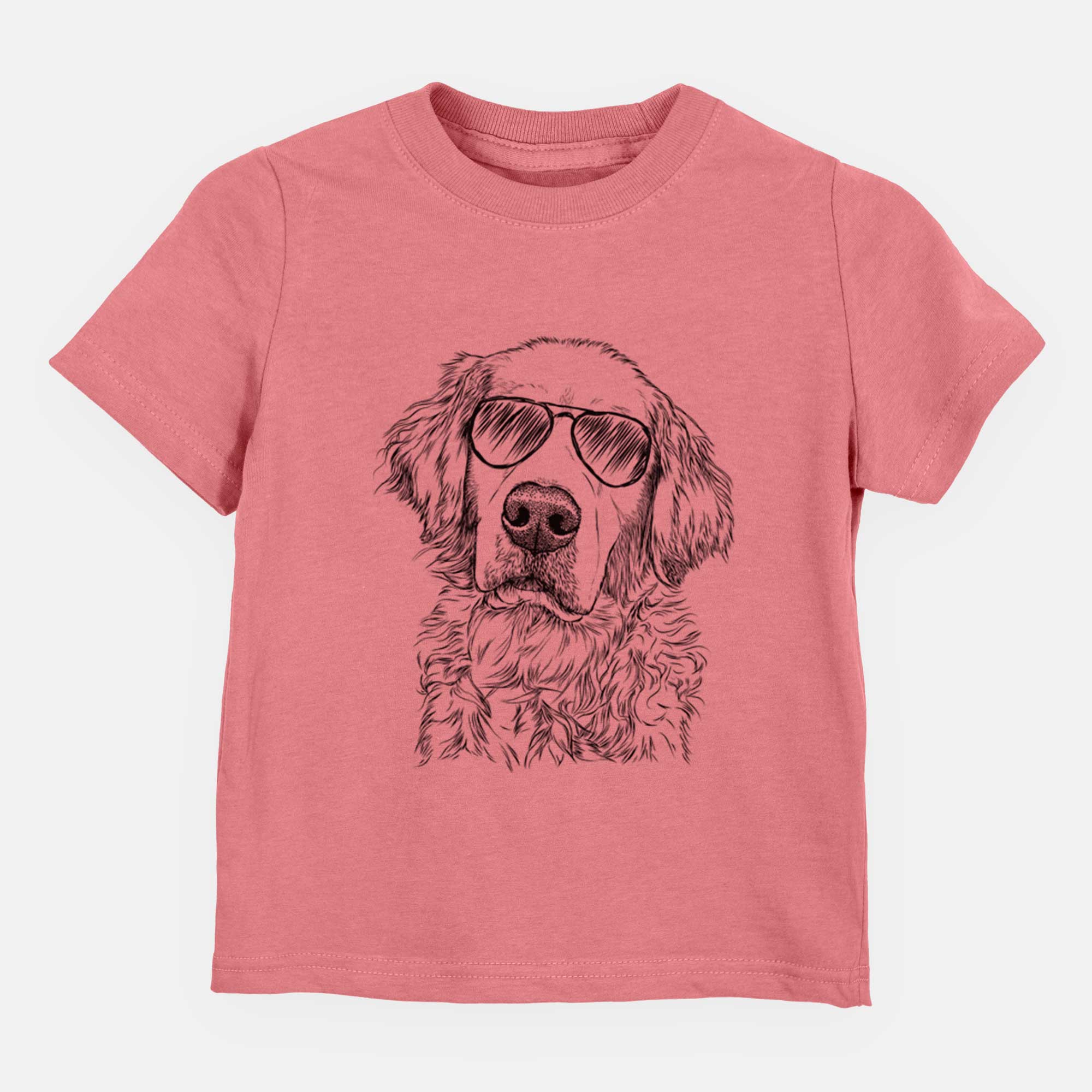 Aviator Loganator the Golden Retriever - Kids/Youth/Toddler Shirt