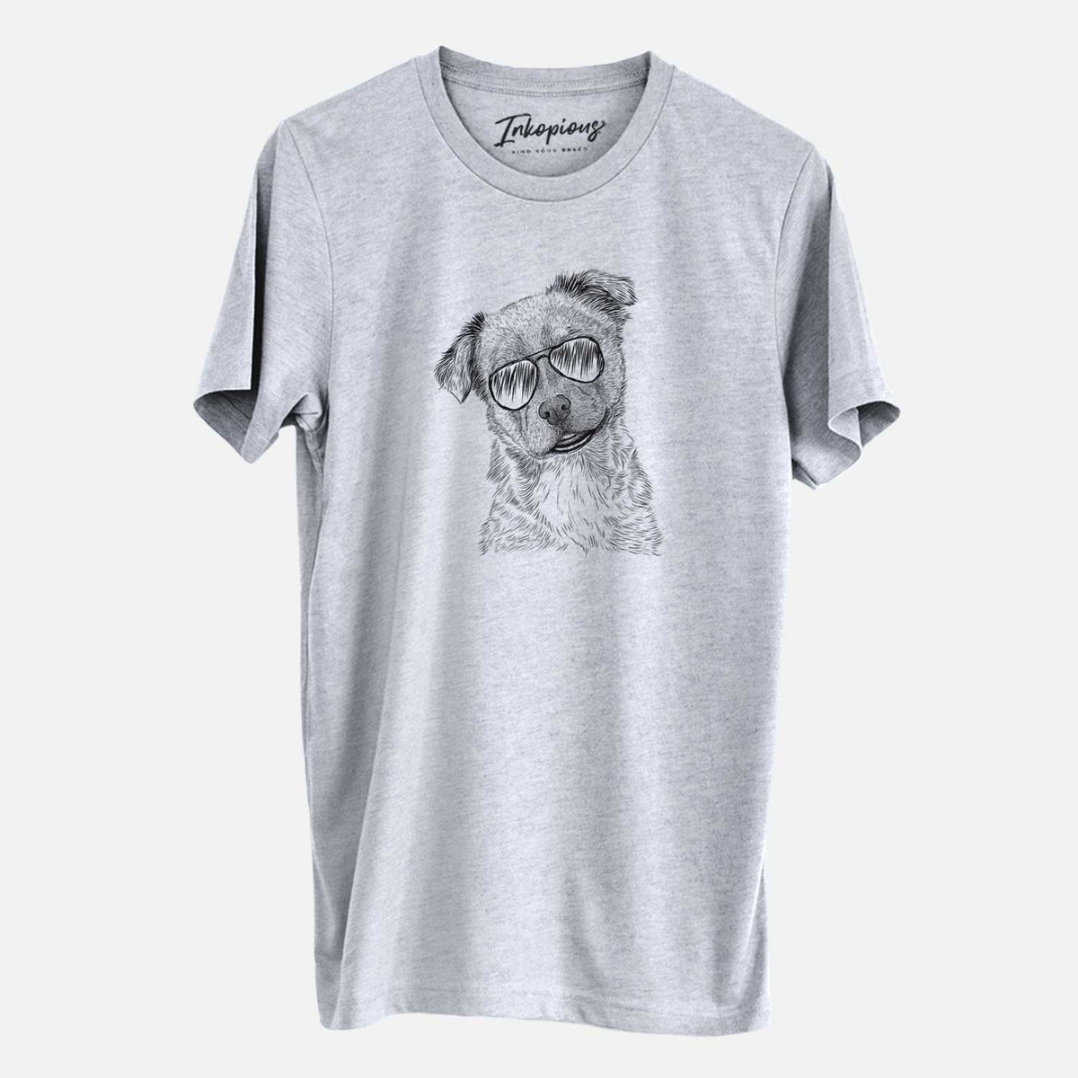 Aviator Loki Bear the Australian Cattle Dog Mix - Unisex Crewneck