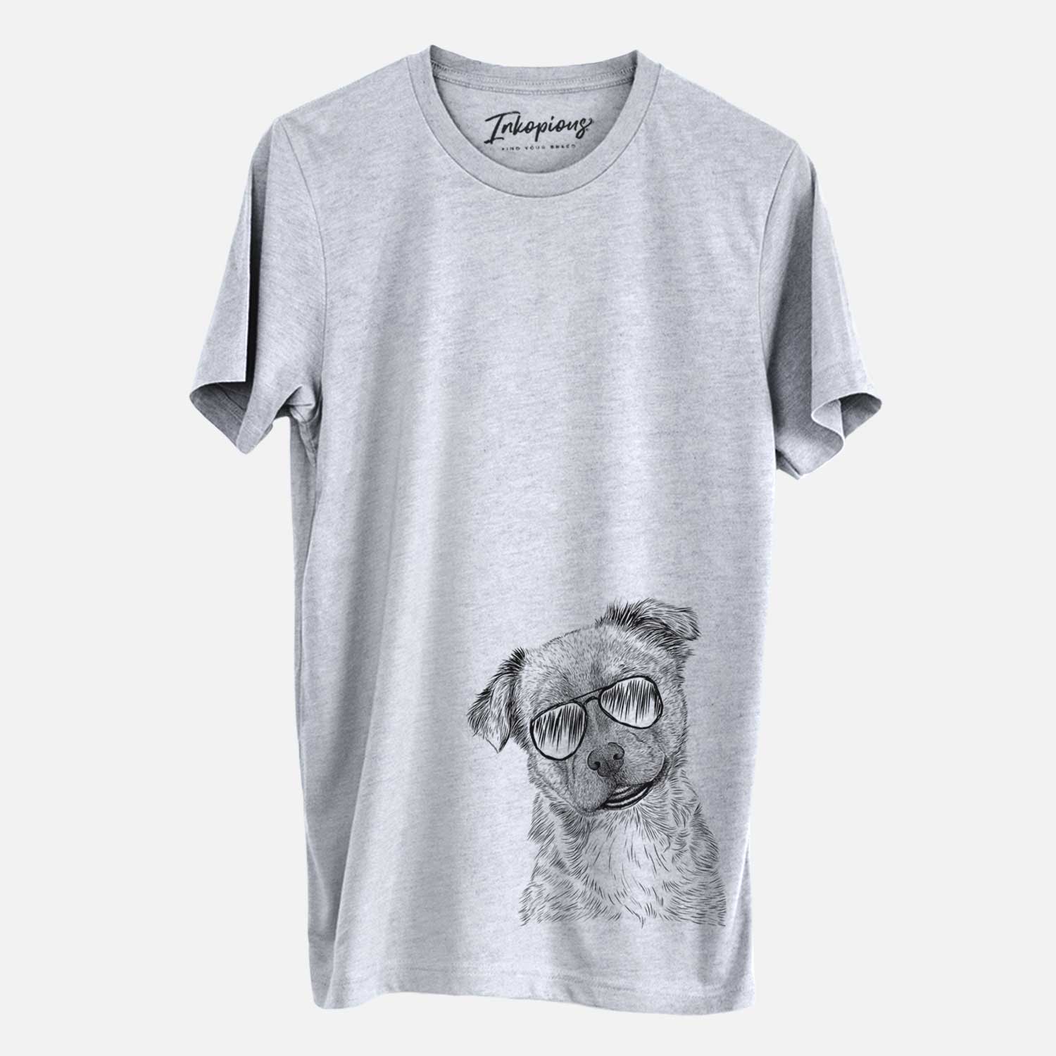 Aviator Loki Bear the Australian Cattle Dog Mix - Unisex Crewneck