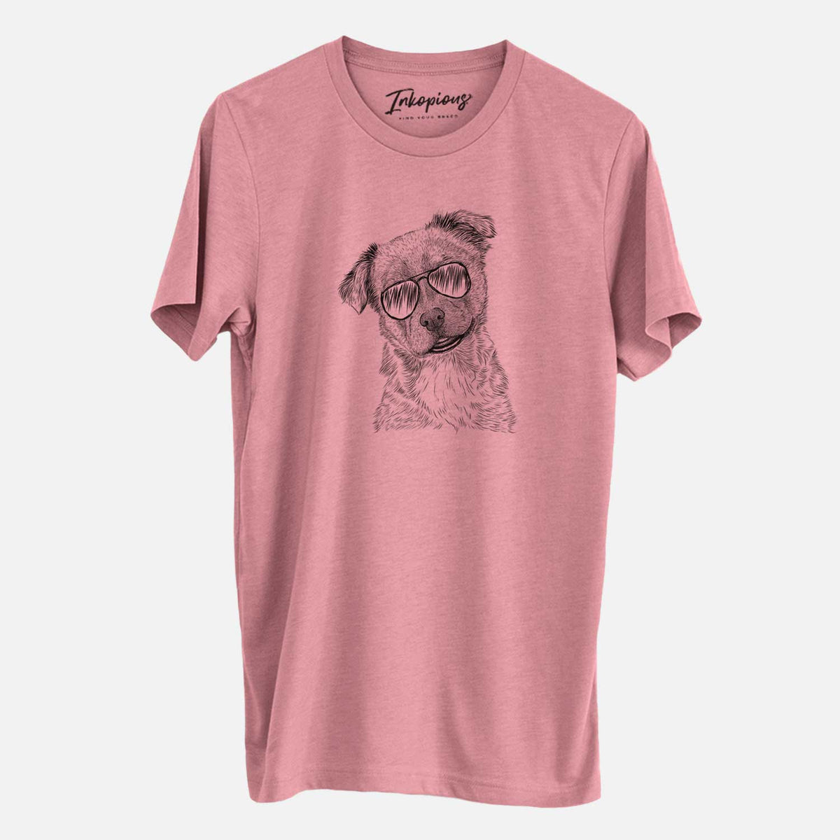 Aviator Loki Bear the Australian Cattle Dog Mix - Unisex Crewneck