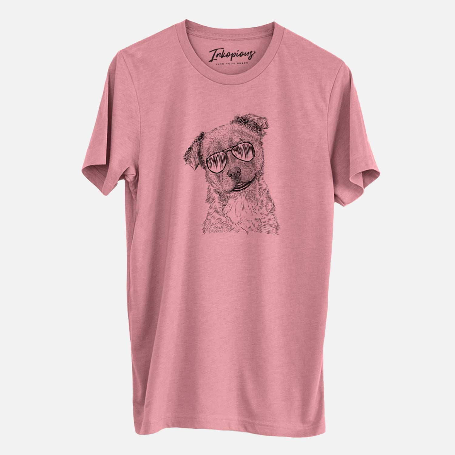 Aviator Loki Bear the Australian Cattle Dog Mix - Unisex Crewneck