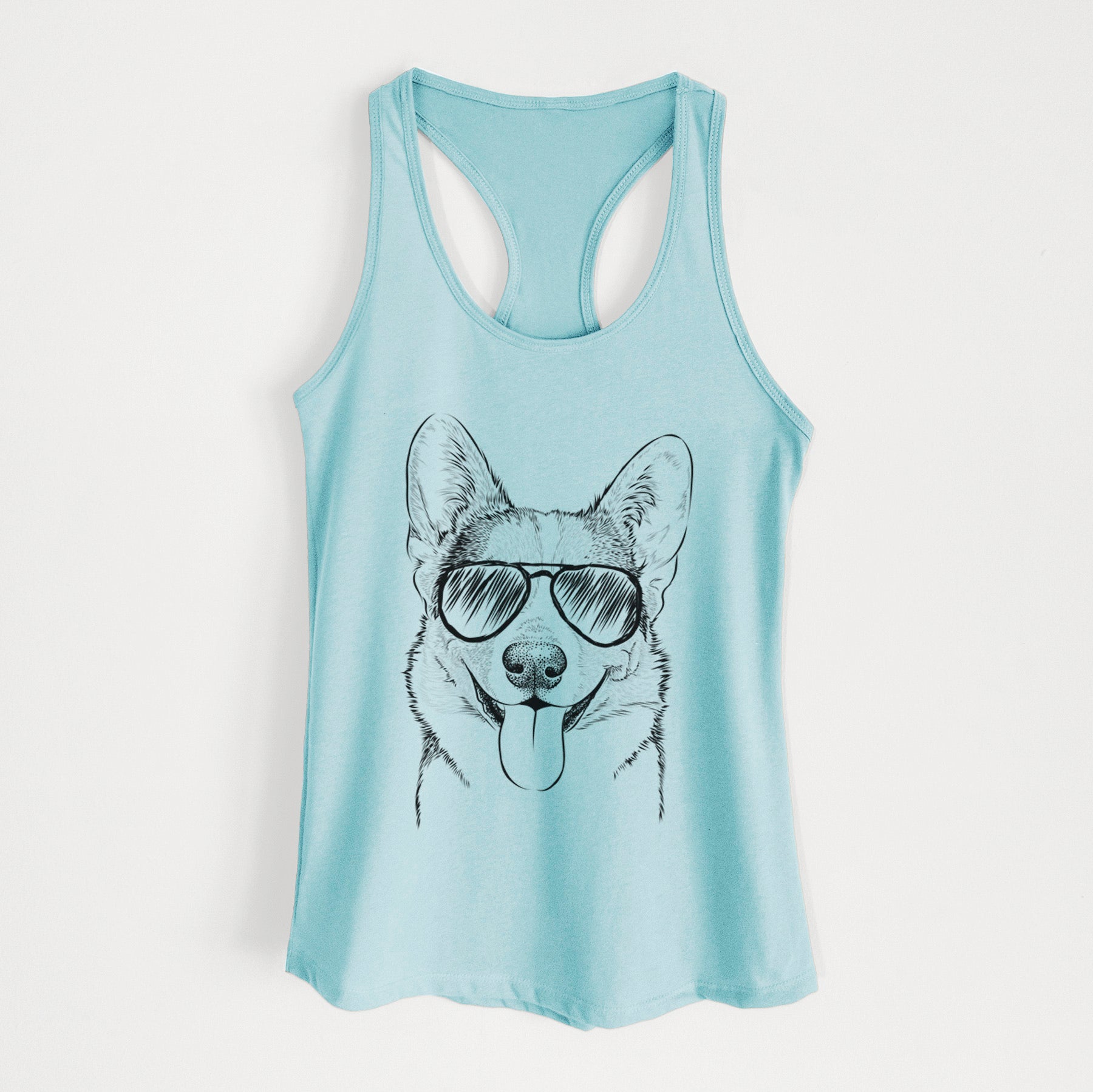 Loki the Corgi - Women's Racerback Tanktop