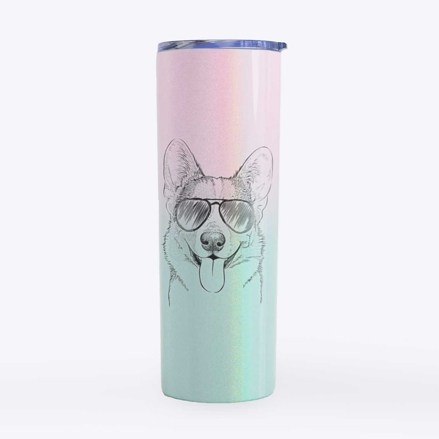 Loki the Corgi - 20oz Skinny Tumbler