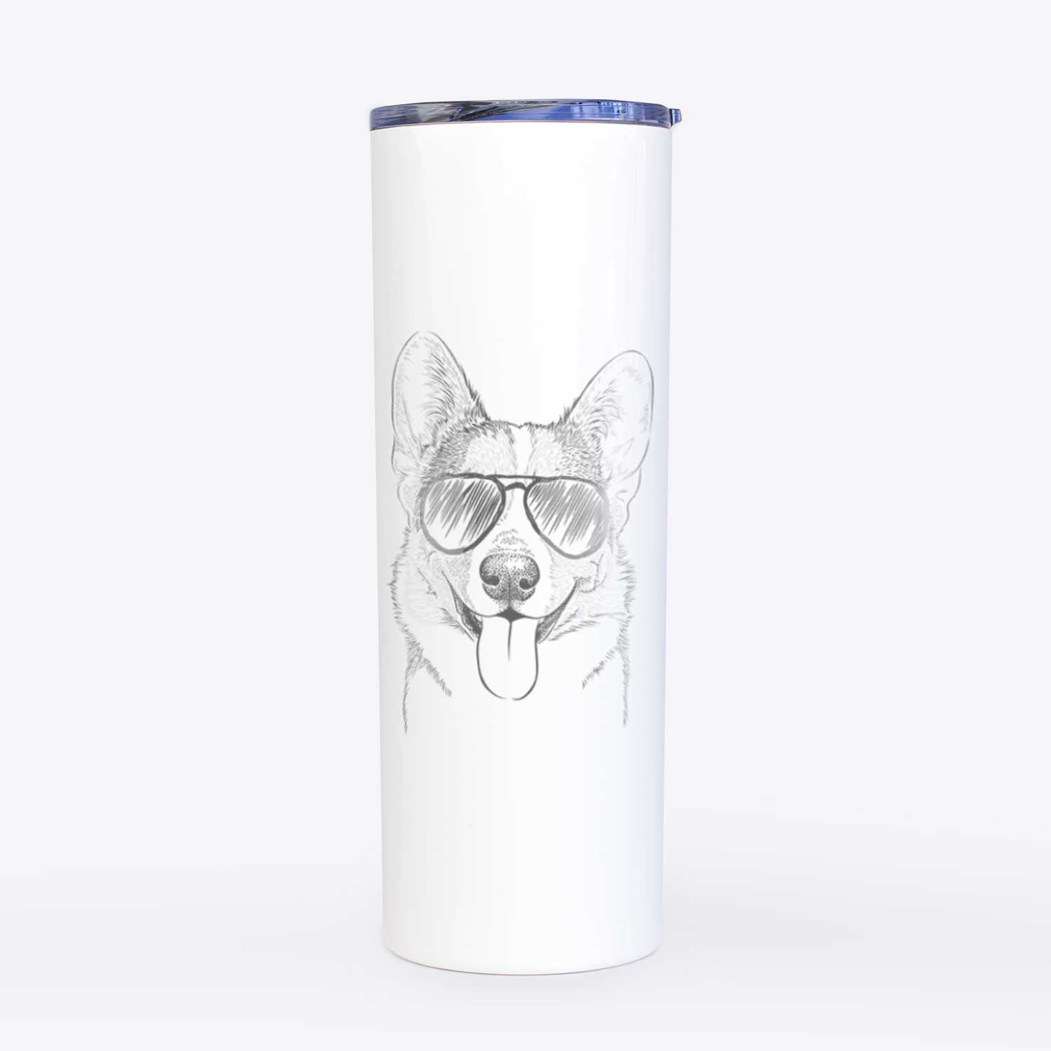 Loki the Corgi - 20oz Skinny Tumbler