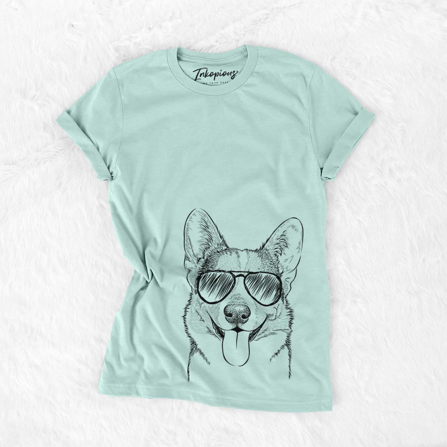 Aviator Loki the Corgi - Unisex Crewneck