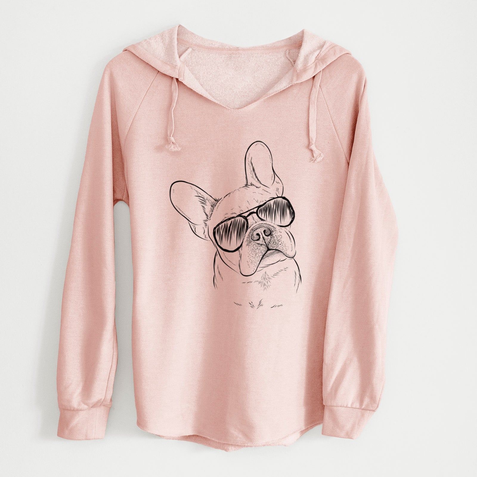 Aviator Loki the French Bulldog - Cali Wave Hooded Sweatshirt