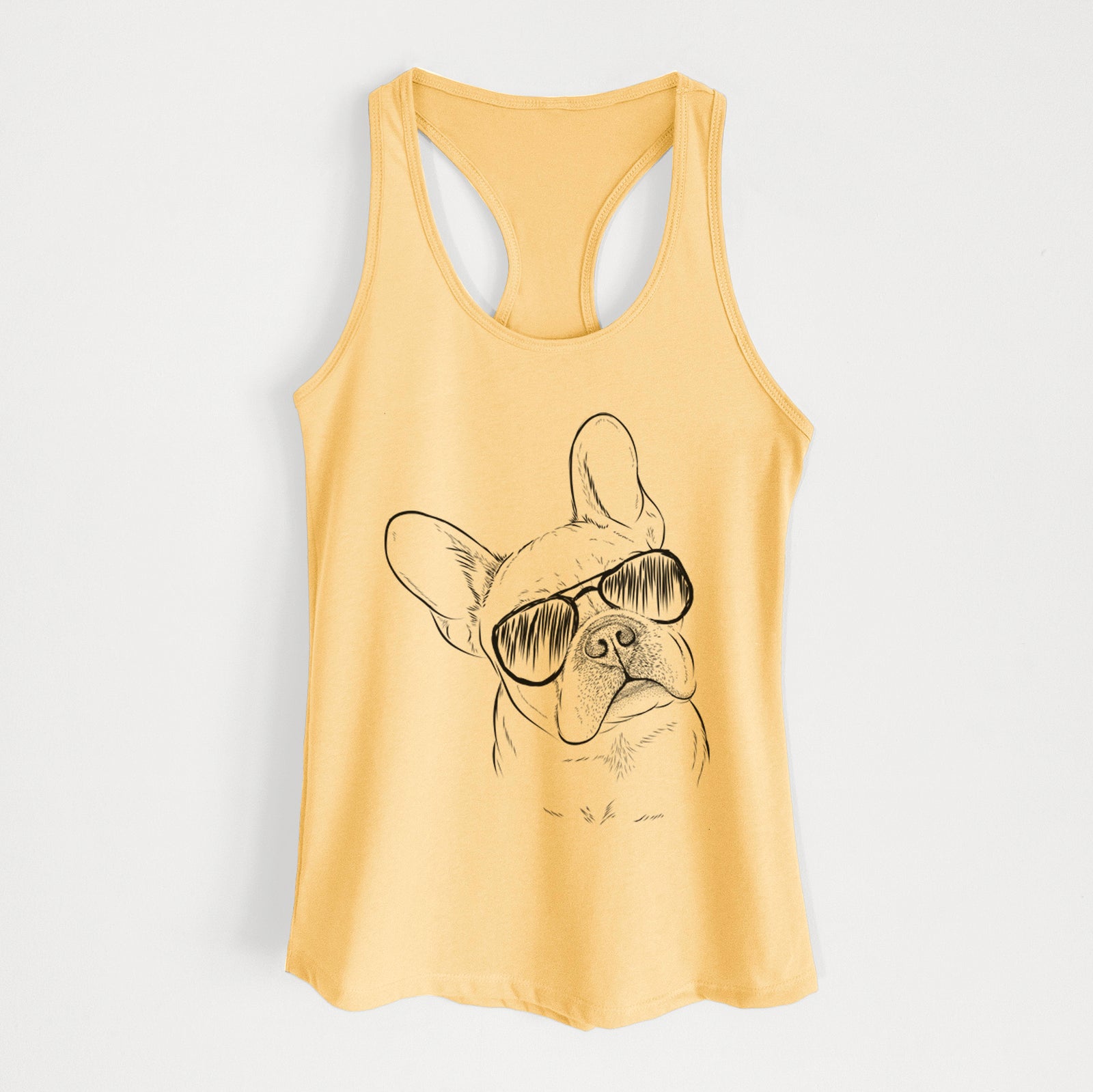 Loki the French Bulldog - Women's Racerback Tanktop