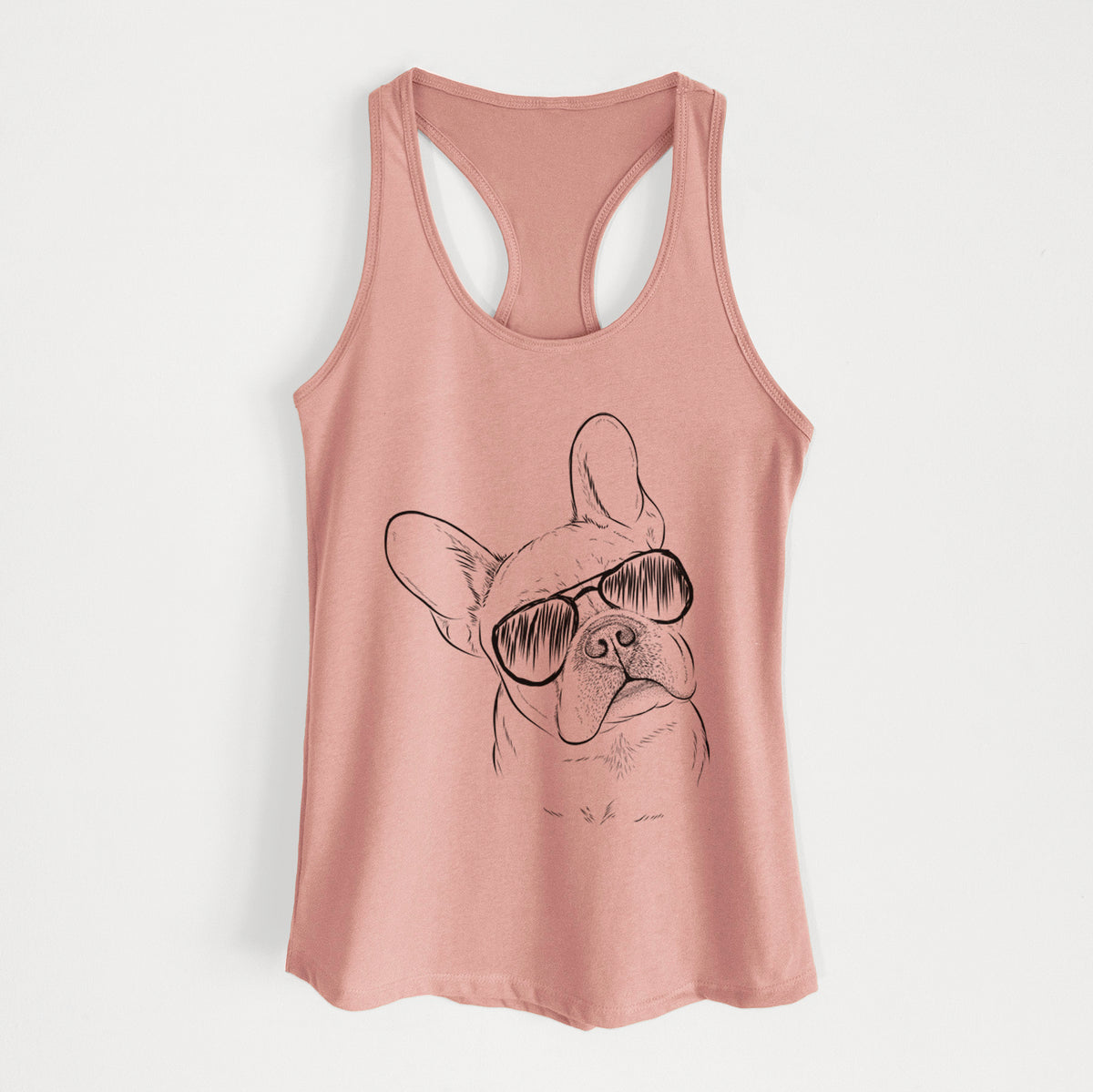 Loki the French Bulldog - Women's Racerback Tanktop
