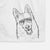 Loki the Husky Shepherd Mix Decorative Hand Towel