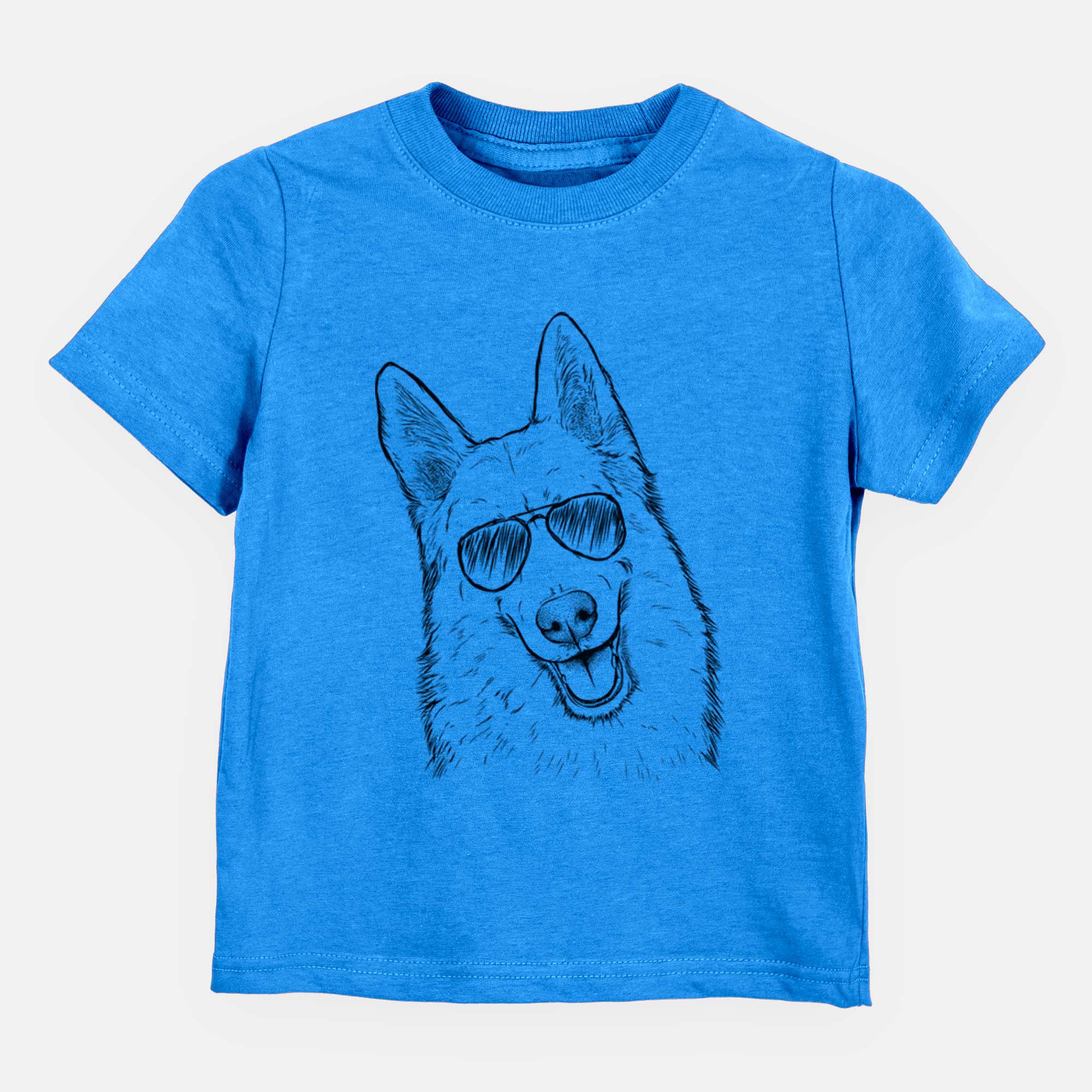 Aviator Loki the Husky Shepherd Mix - Kids/Youth/Toddler Shirt