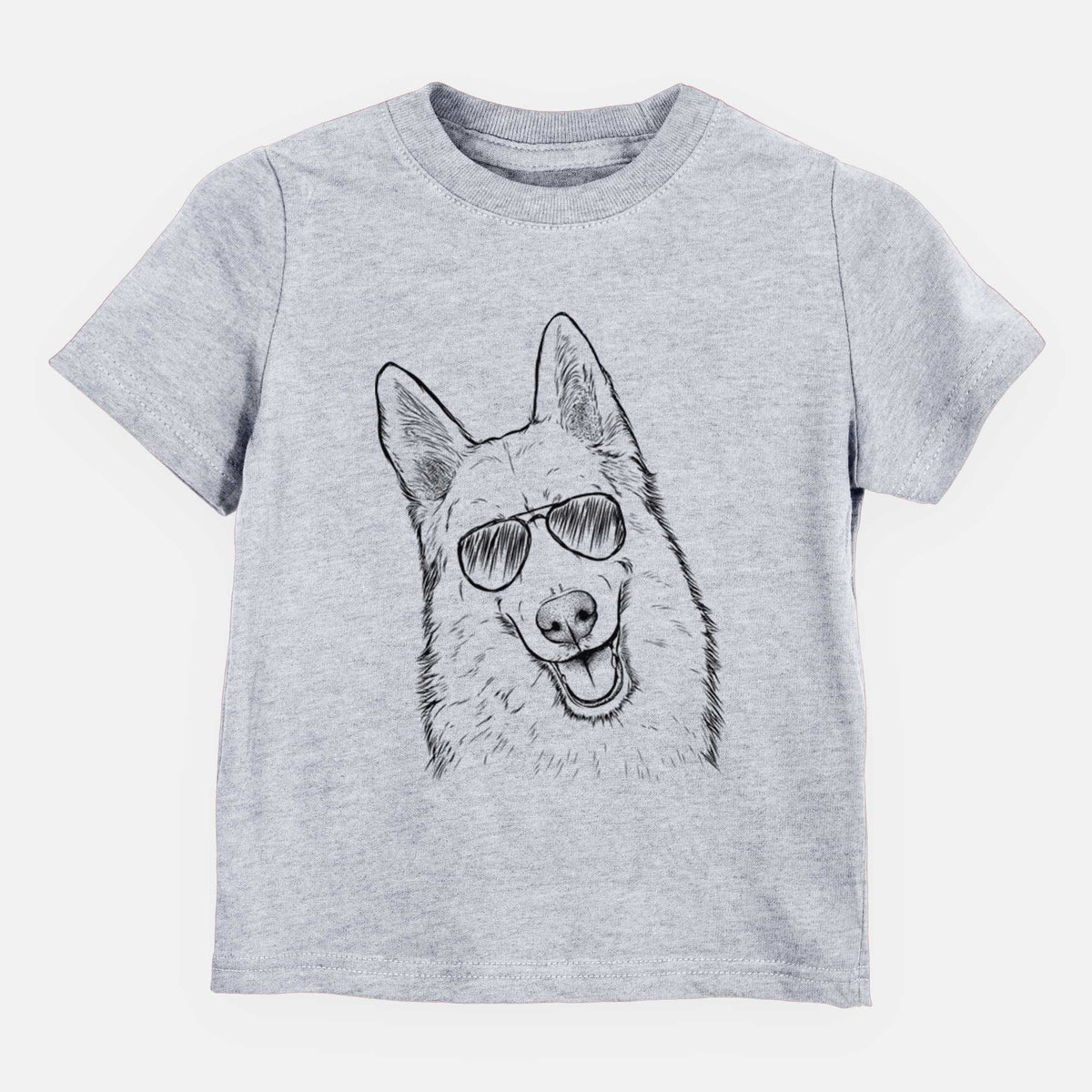 Aviator Loki the Husky Shepherd Mix - Kids/Youth/Toddler Shirt