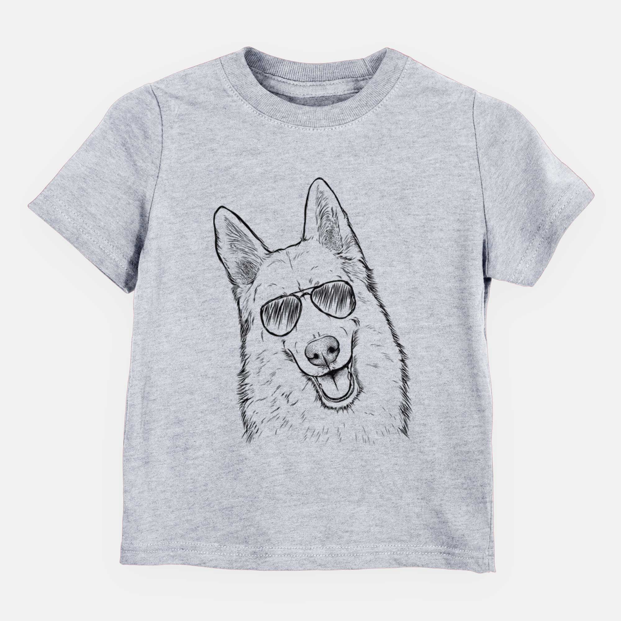 Aviator Loki the Husky Shepherd Mix - Kids/Youth/Toddler Shirt