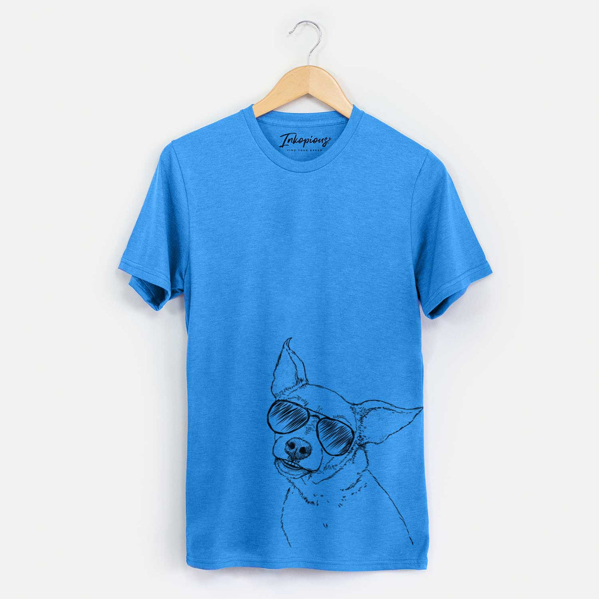 Aviator Lola the Chiweenie - Unisex Crewneck