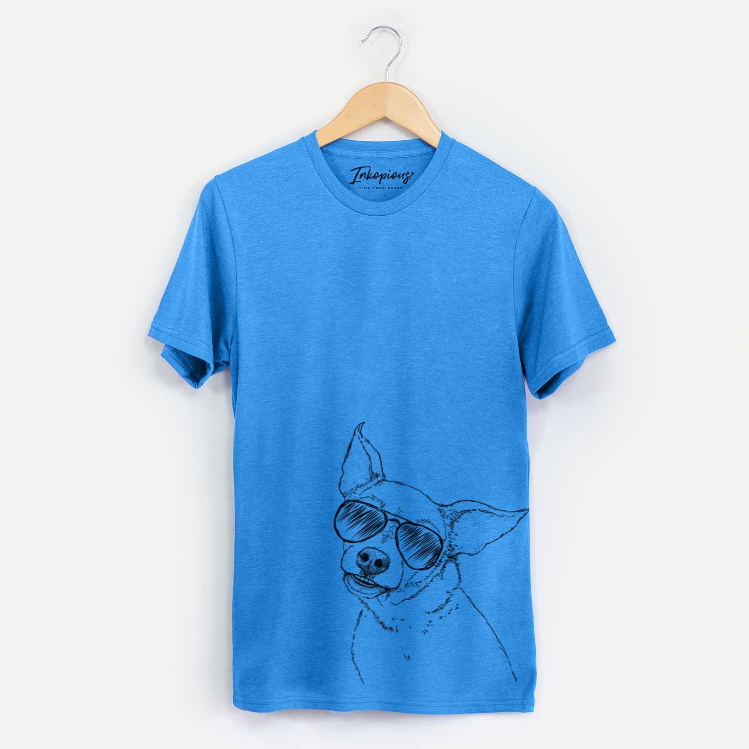 Aviator Lola the Chiweenie - Unisex Crewneck