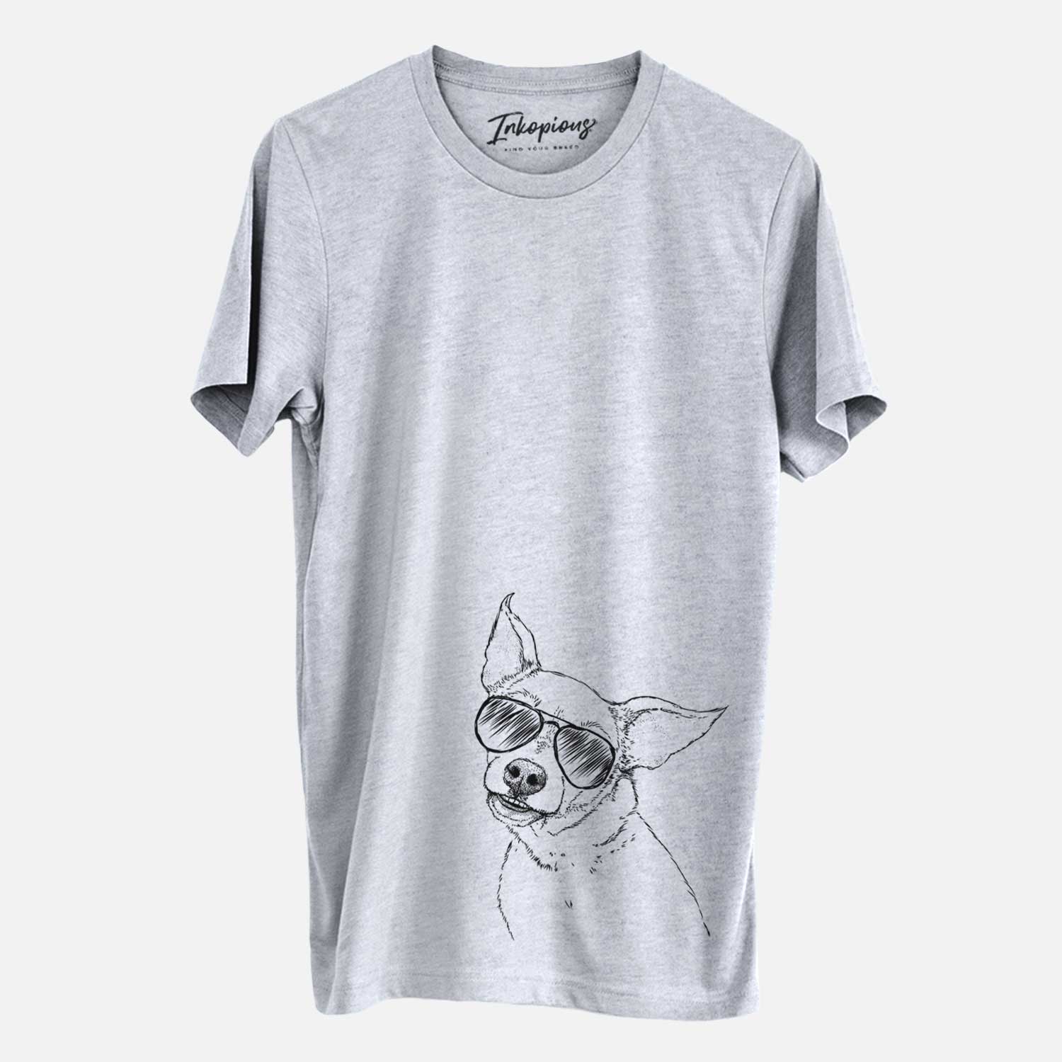 Aviator Lola the Chiweenie - Unisex Crewneck