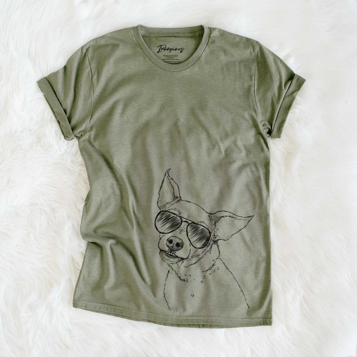 Aviator Lola the Chiweenie - Unisex Crewneck