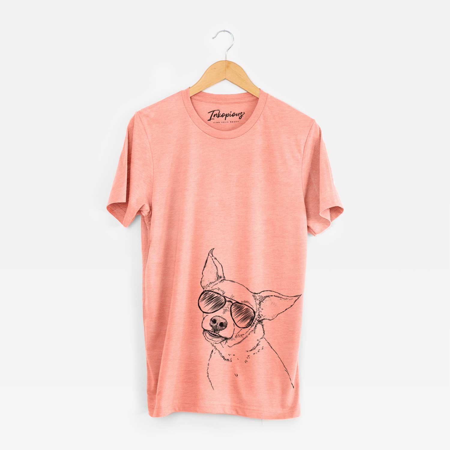 Aviator Lola the Chiweenie - Unisex Crewneck