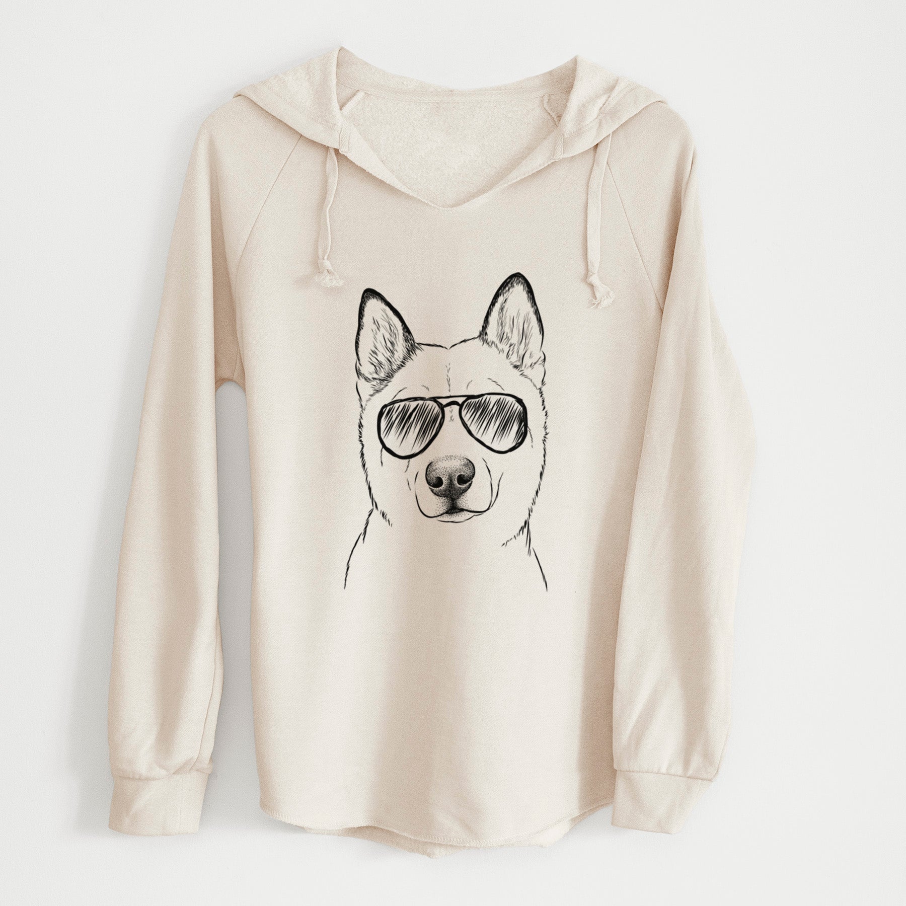 Aviator London the Siberian Husky - Cali Wave Hooded Sweatshirt