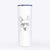 London the Siberian Husky - 20oz Skinny Tumbler