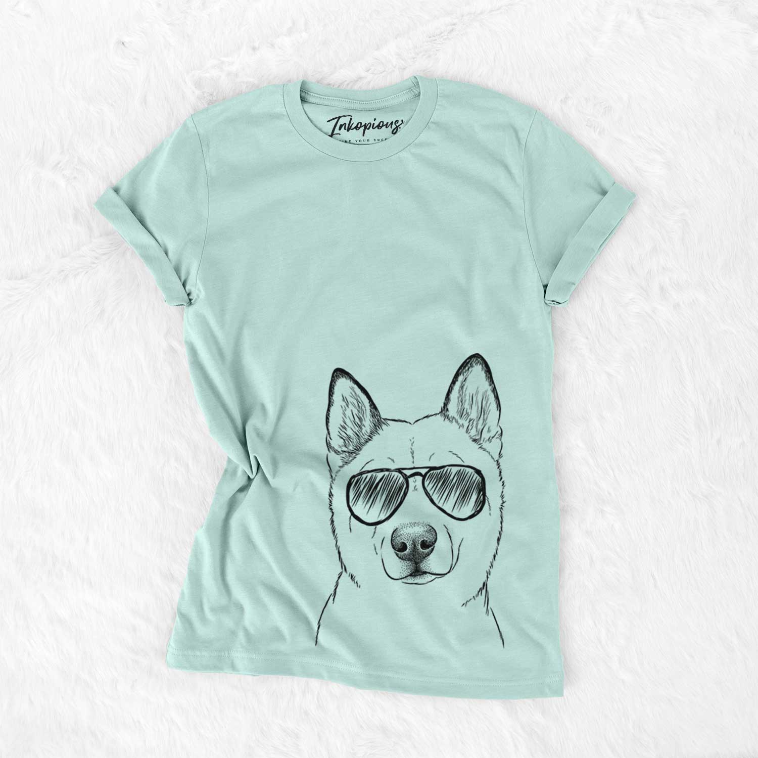 Aviator London the Siberian Husky - Unisex Crewneck