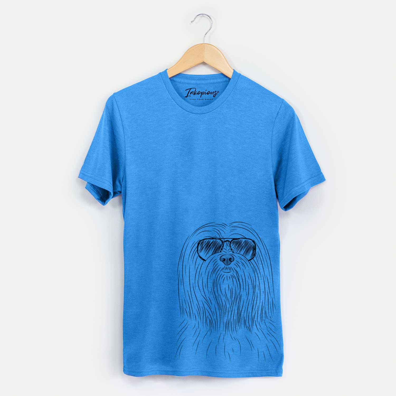 Aviator Lorenzo the Lhasa Apso - Unisex Crewneck