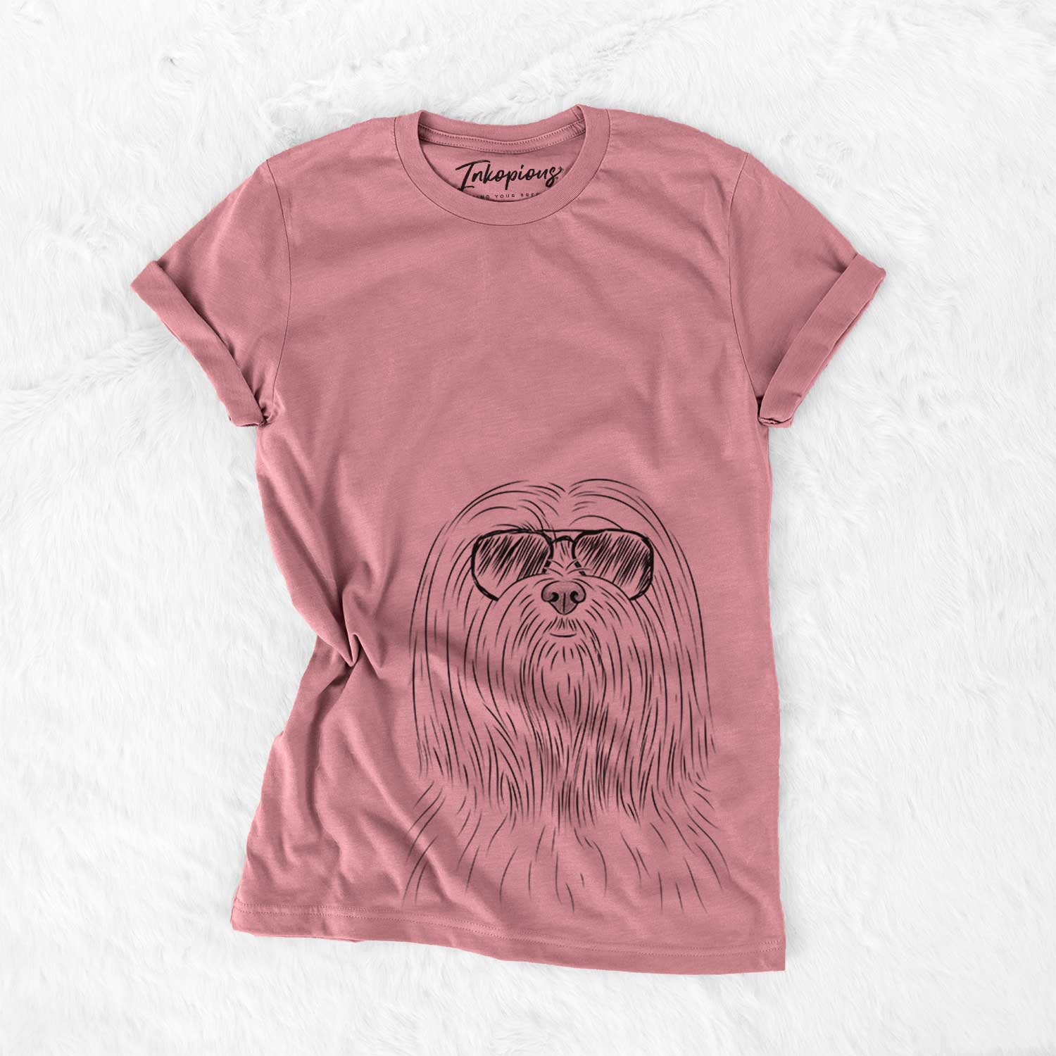 Lorenzo the Lhasa Apso - Bella Canvas Unisex Crewneck