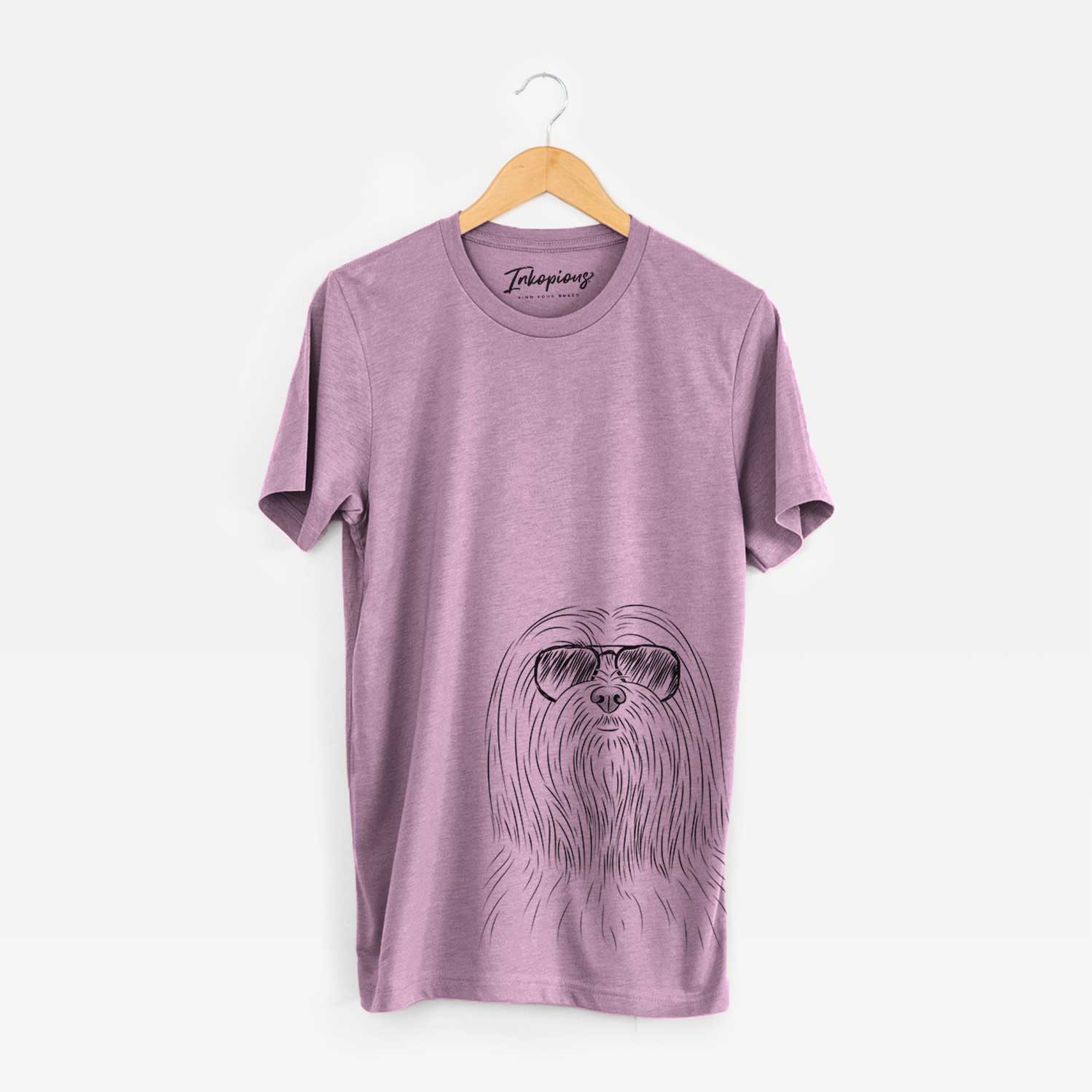 Lorenzo the Lhasa Apso - Bella Canvas Unisex Crewneck