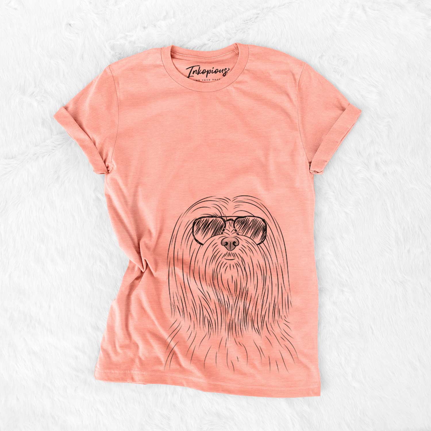 Lorenzo the Lhasa Apso - Bella Canvas Unisex Crewneck