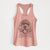 Lou the Otterhound - Women's Racerback Tanktop