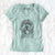 Aviator Lou the Otterhound - Women's V-neck Shirt