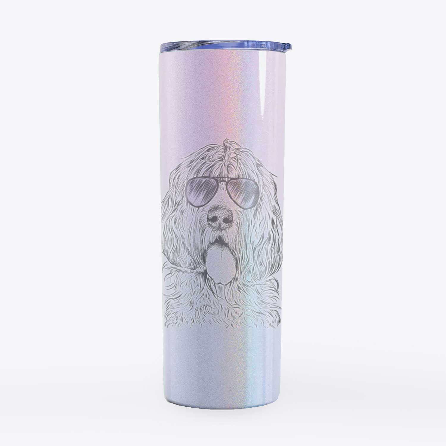 Lou the Otterhound - 20oz Skinny Tumbler