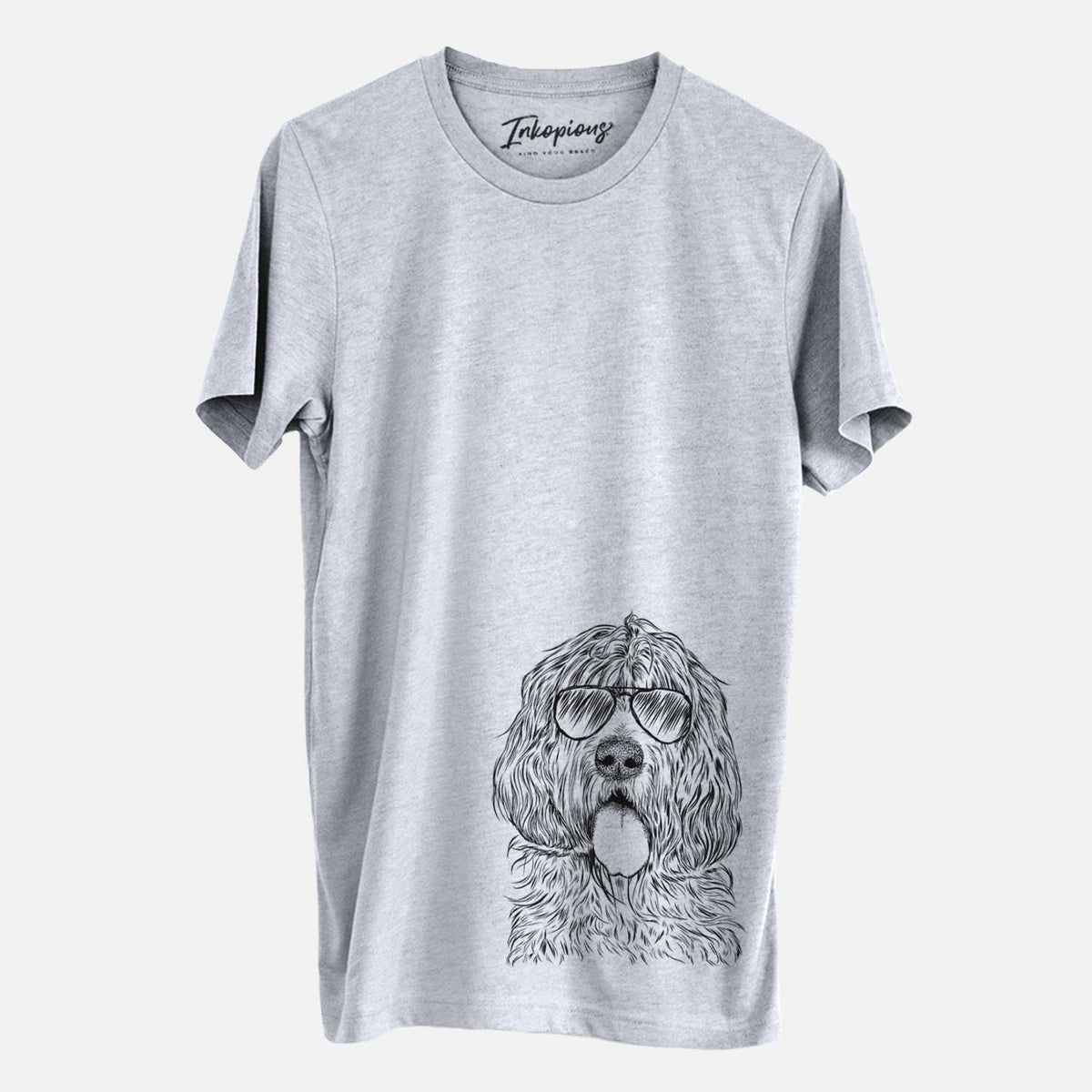 Aviator Lou the Otterhound - Unisex Crewneck