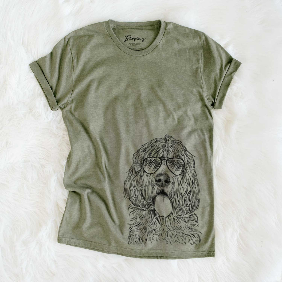 Aviator Lou the Otterhound - Unisex Crewneck