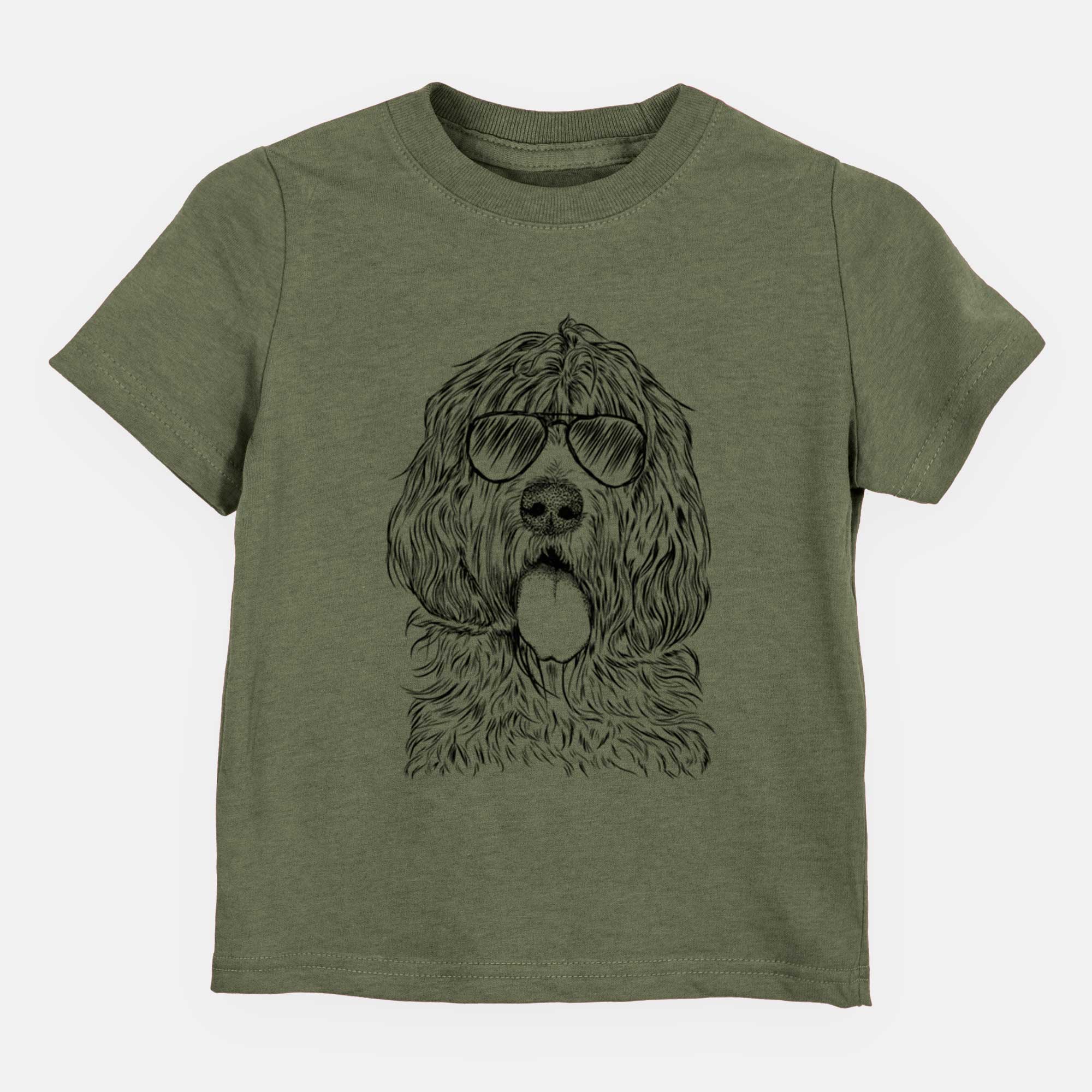 Aviator Lou the Otterhound - Kids/Youth/Toddler Shirt