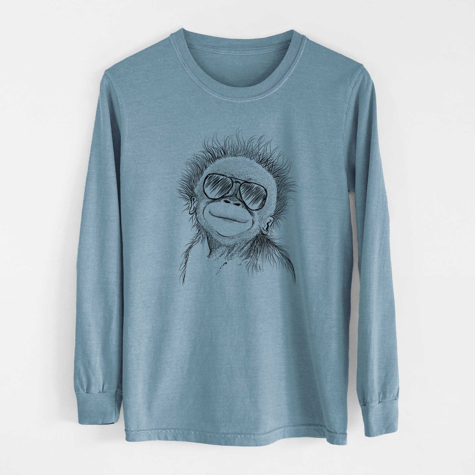 Aviators Louie the Baby Orangutan - Heavyweight 100% Cotton Long Sleeve