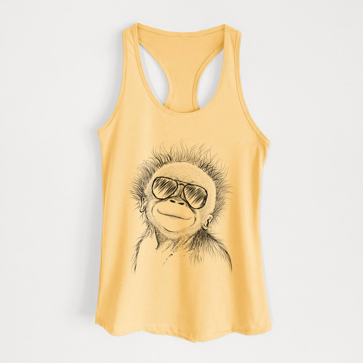Louie the Baby Orangutan - Women's Racerback Tanktop