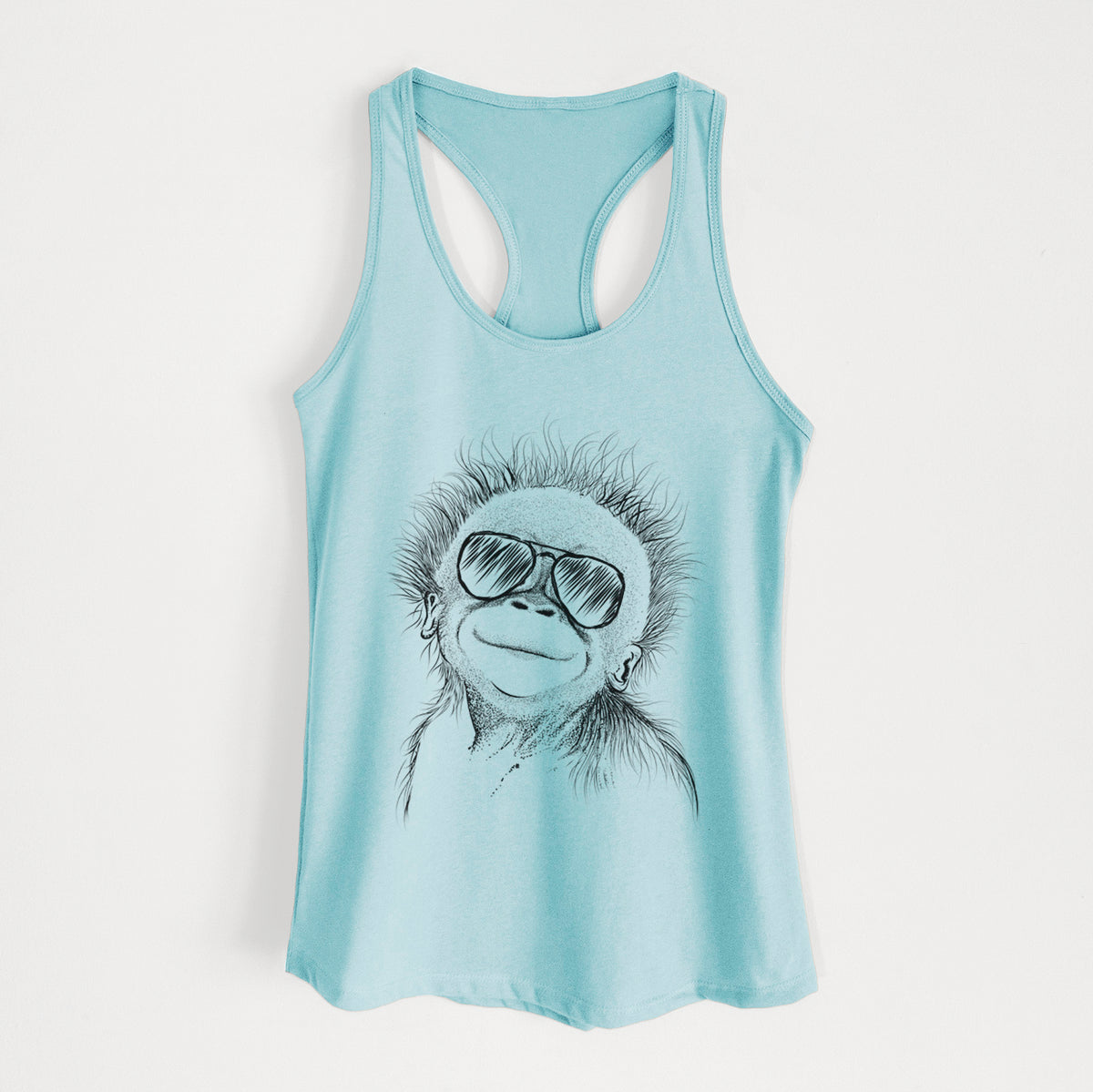 Louie the Baby Orangutan - Women's Racerback Tanktop
