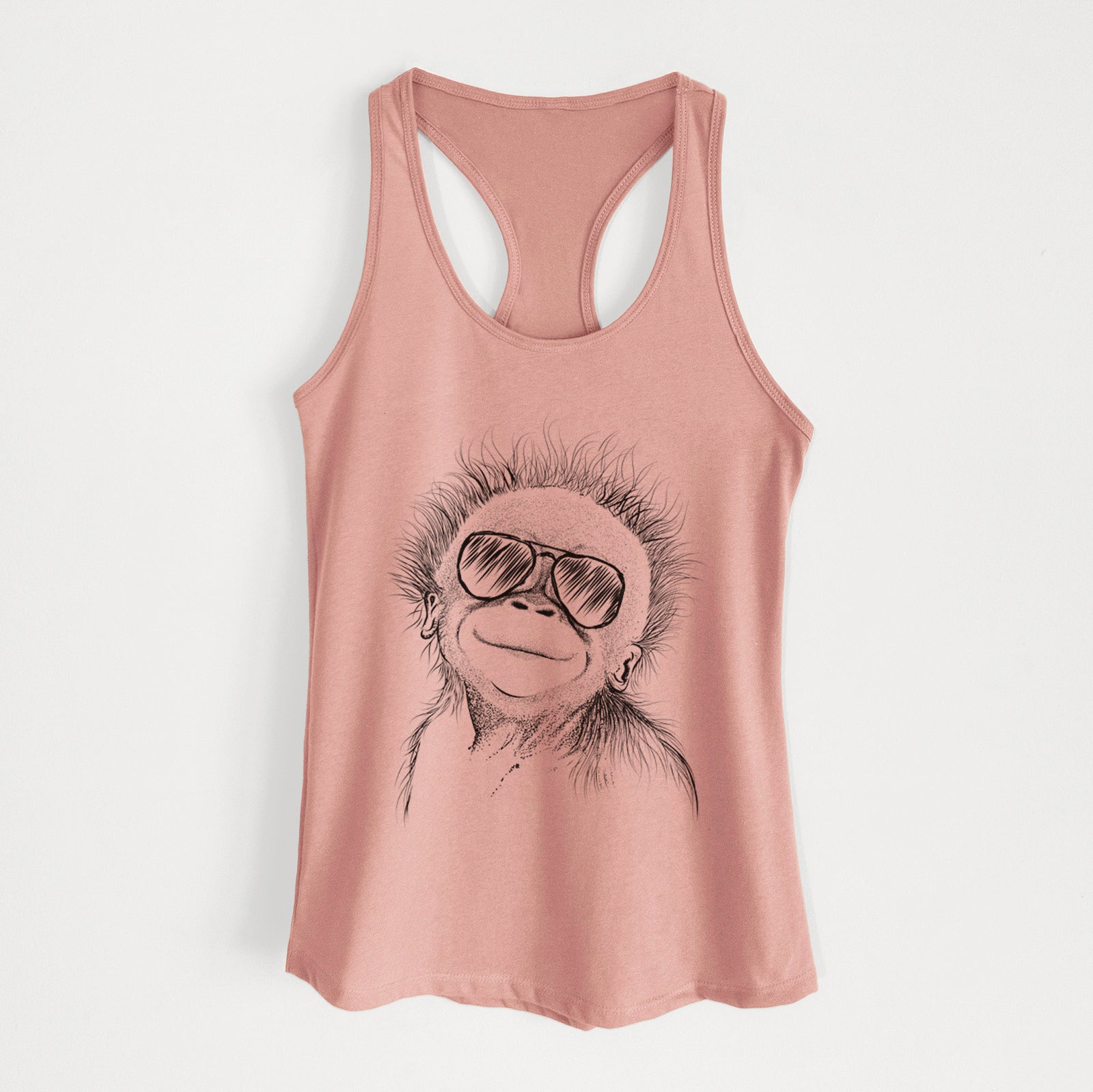 Louie the Baby Orangutan - Women's Racerback Tanktop