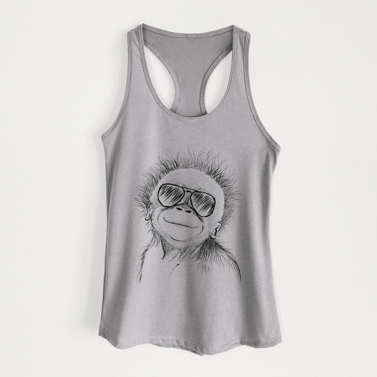 Louie the Baby Orangutan - Women's Racerback Tanktop