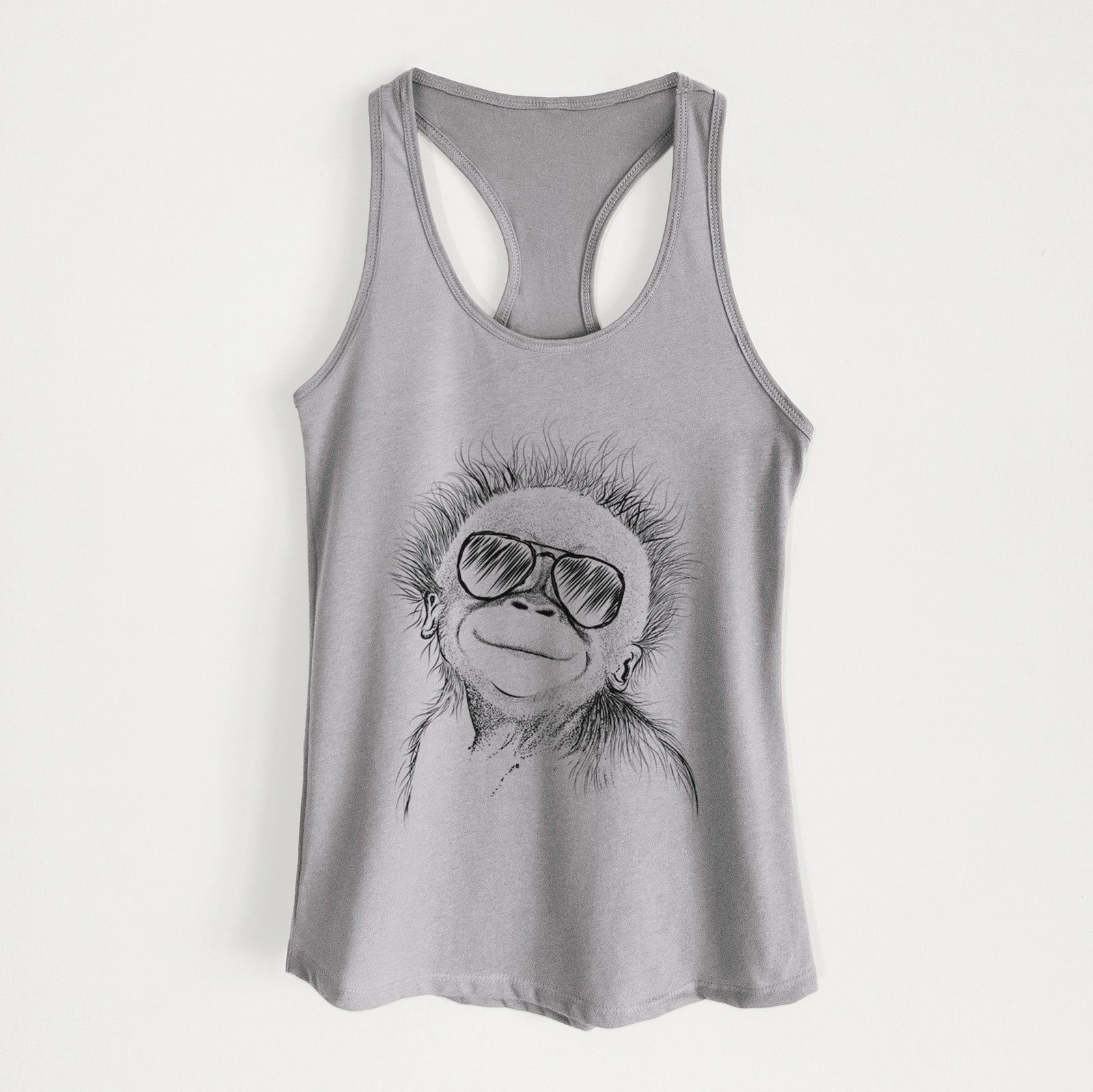 Louie the Baby Orangutan - Women's Racerback Tanktop