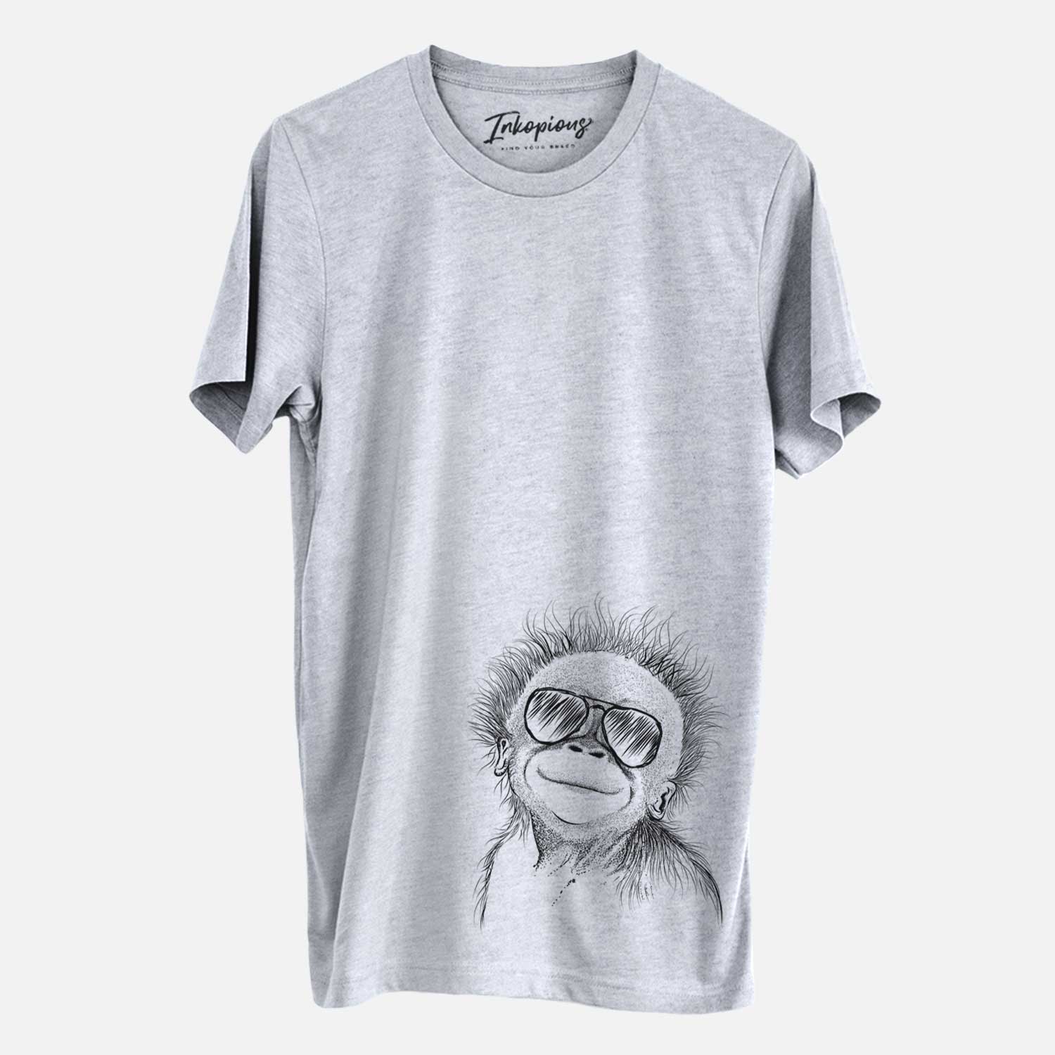 Aviator Louie the Baby Orangutan - Unisex Crewneck