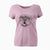 Aviator Louie the English Bulldog - Women's V-neck Shirt